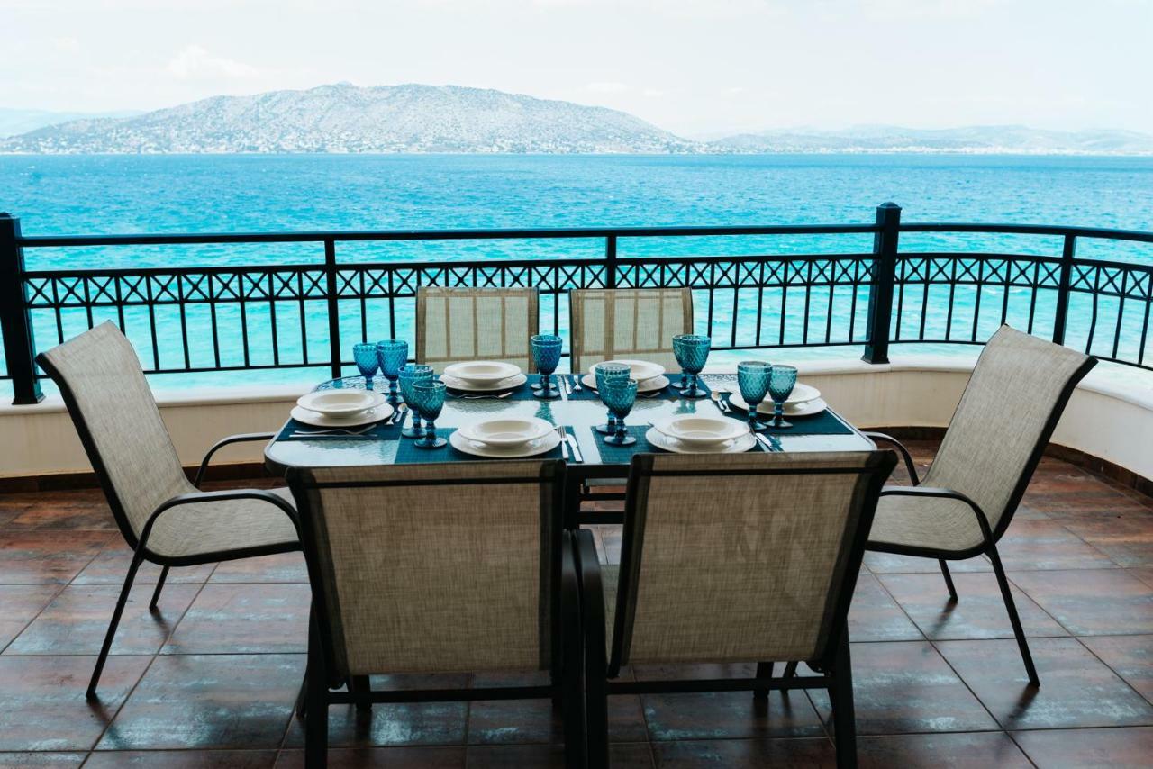 Beach Luxury Apartment Aiandion Bagian luar foto